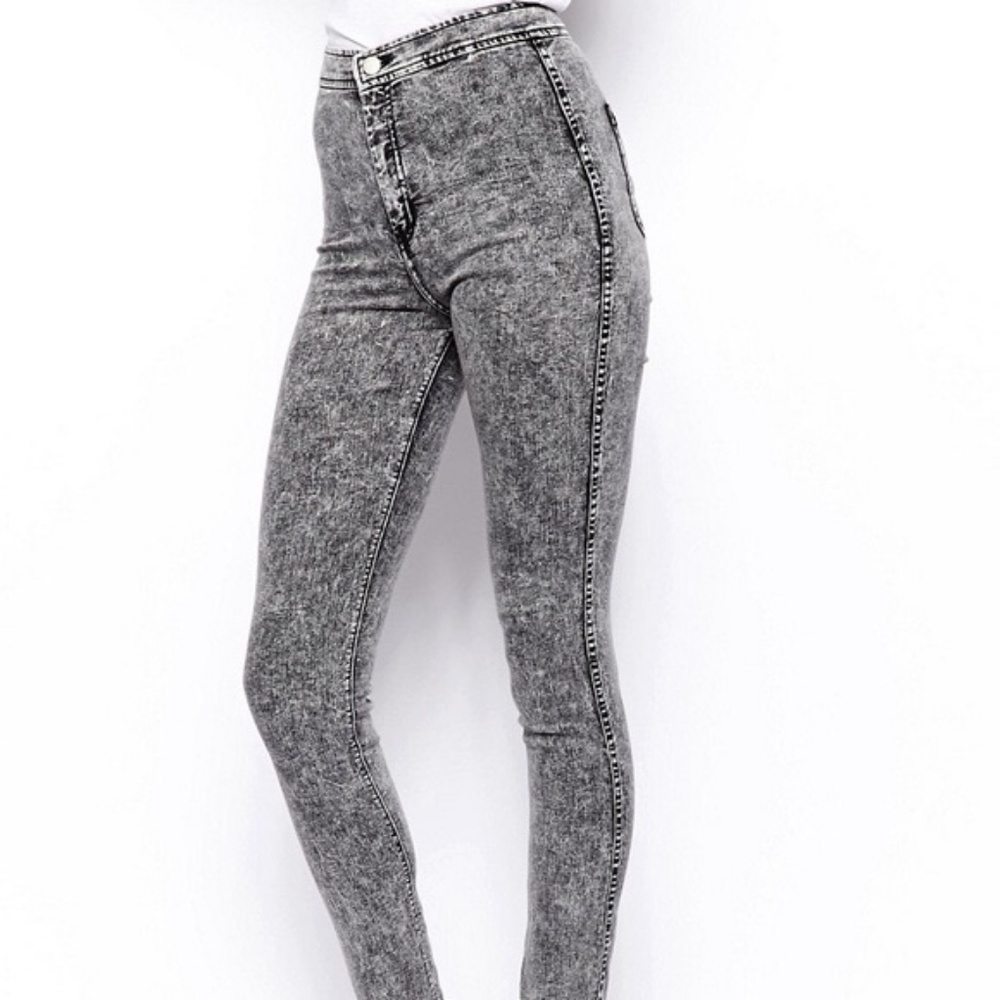 American Apparel Acid Wash Easy Jeans